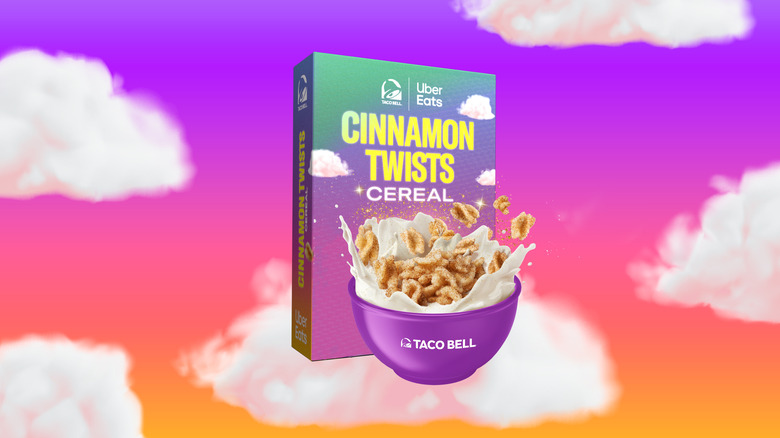 Taco Bell Cinnamon Twists Cereal