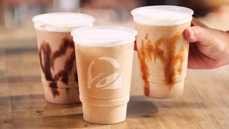 Three Taco Bell Coffee Chillers