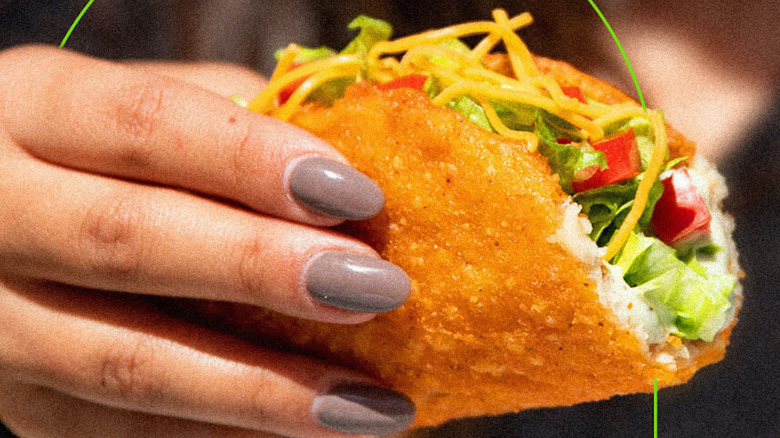 Taco Bell plant based Naked Chalupa