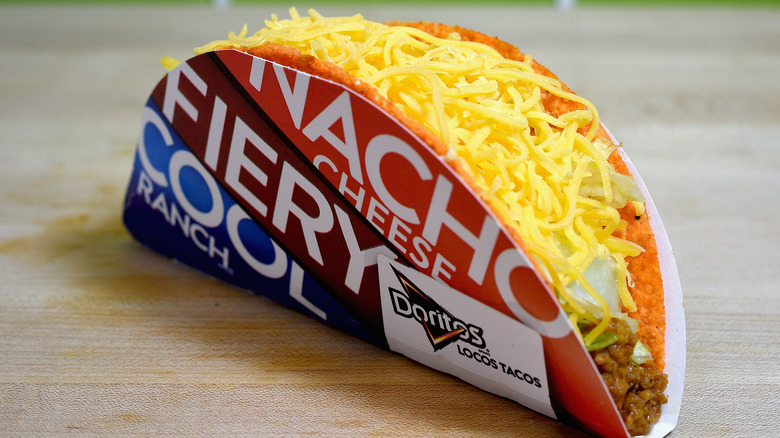 Taco Bell Doritos Locos Taco