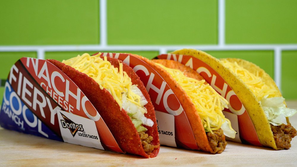 Taco Bell Doritos Locos Tacos