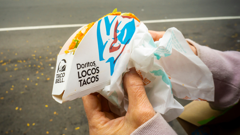 Taco Bell Doritos Locos Tacos