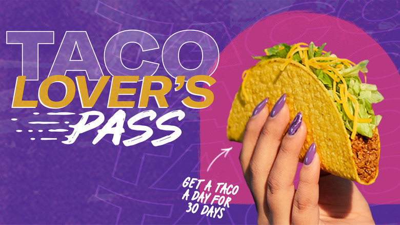 Taco Bell Taco Lover's Pass