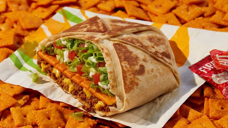 Taco Bell Cheez-It Crunchwrap