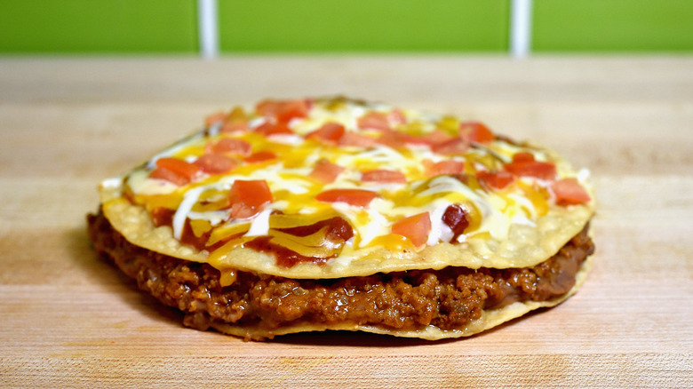 Taco Bell mexican pizza