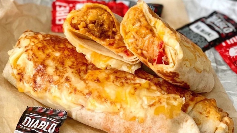 Taco Bell Grilled Cheese Burrito