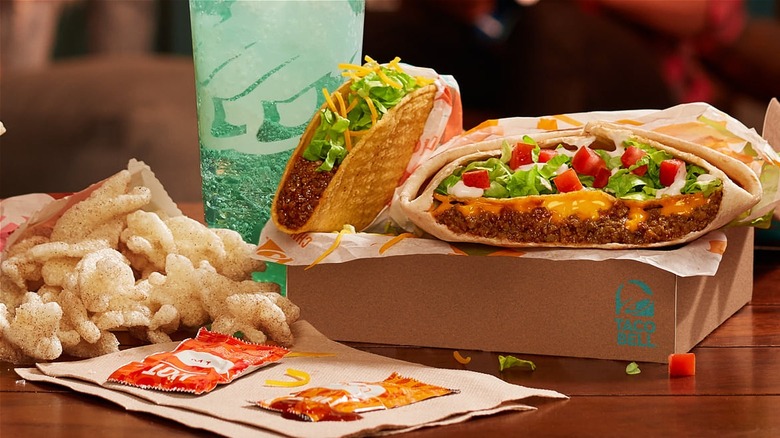 Taco Bell food items