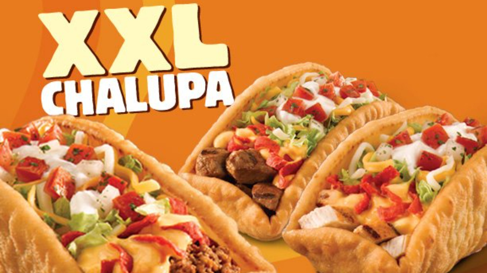 Taco Bell's XXL Chalupa Was A Short-Lived Fan Favorite