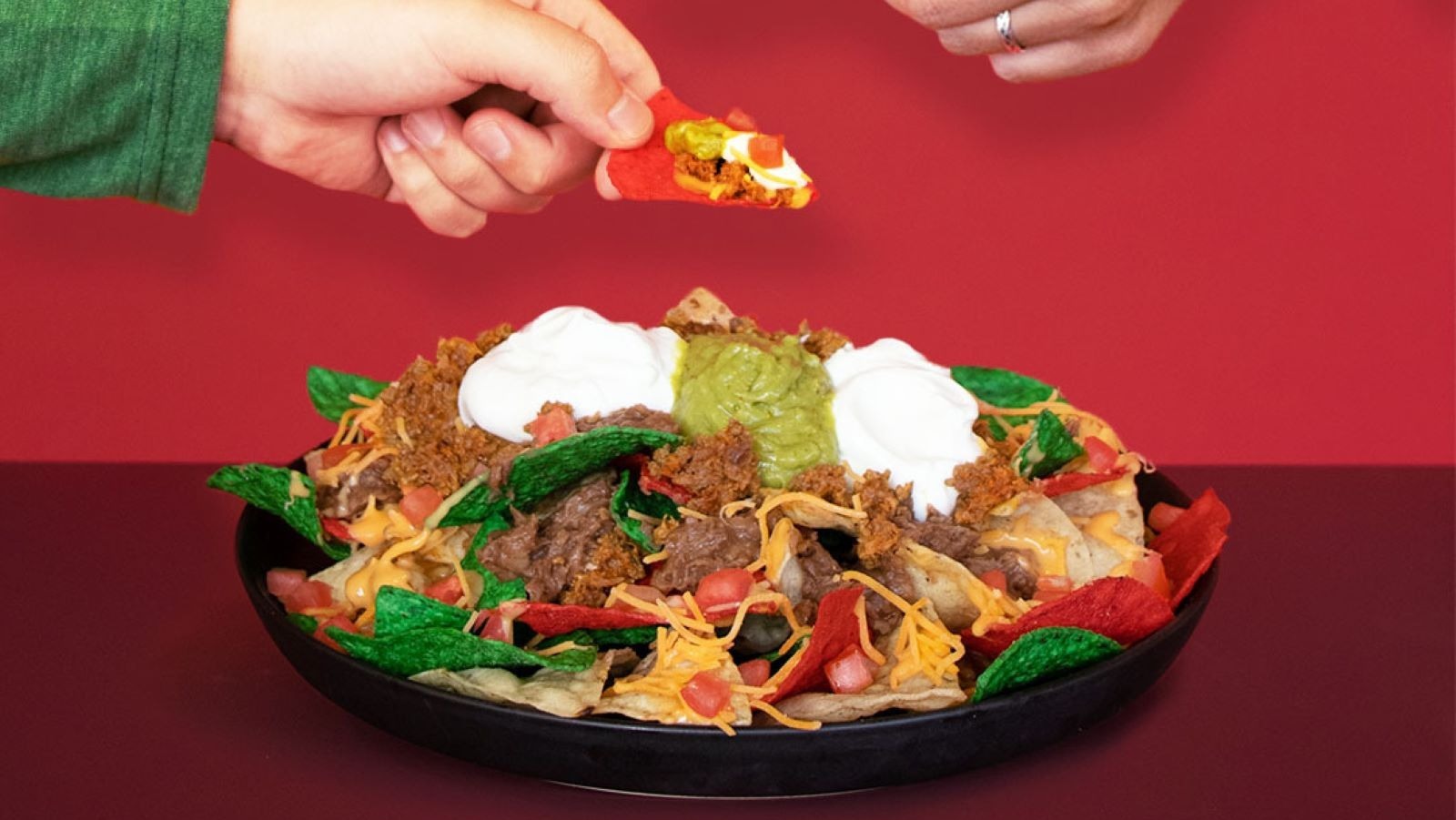 Taco John's Colorful Nachos Will Help Get You In The Holiday Spirit