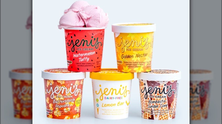 pints of Jeni's Ice Cream