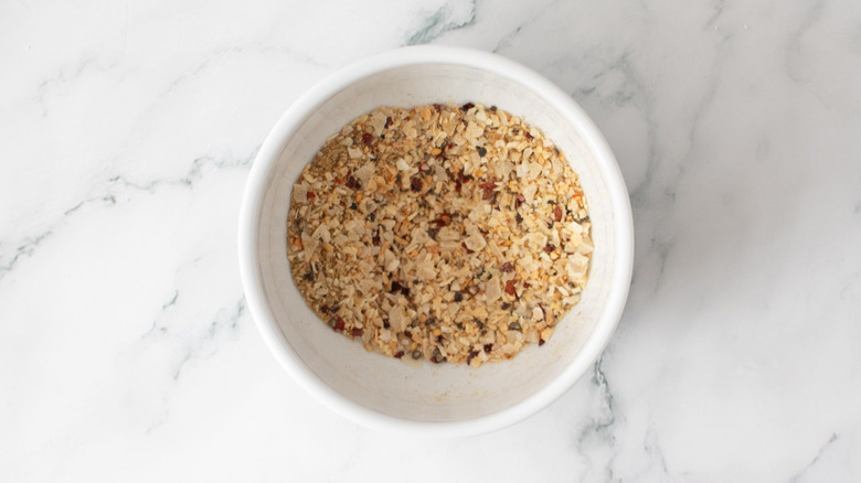 Seasoning blend in bowl