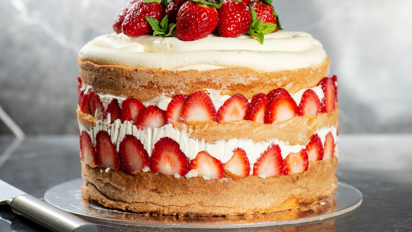Take Your Cake To The Next Level By Swapping Frosting For Chantilly Cream