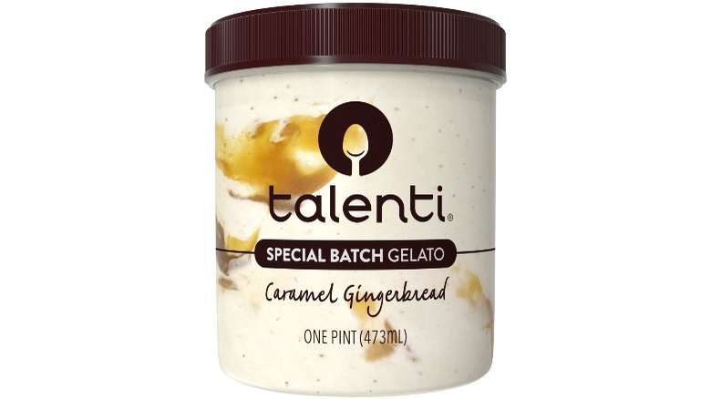 Pint of Talenti Caramel Gingerbread