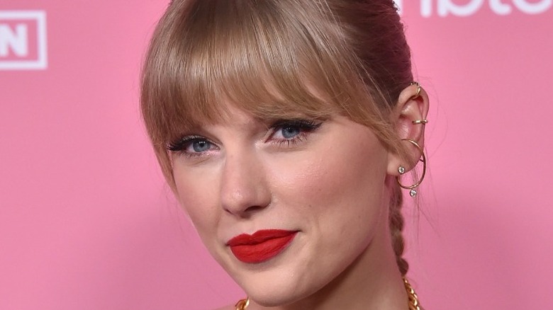 Closeup of Taylor Swift 