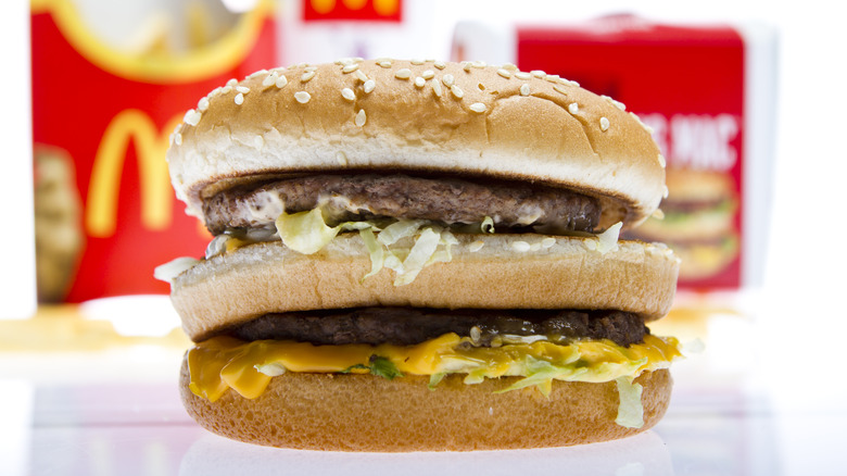 McDonald's Big Mac and fries