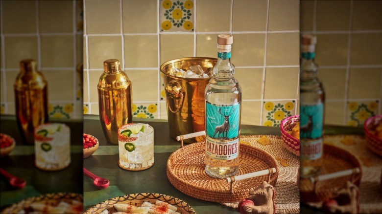 Bottle of Tequila Cazadores Blanco