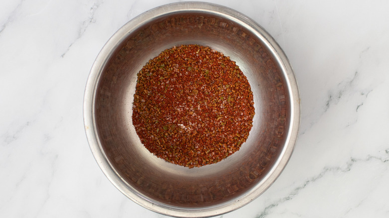tajin seasoning in bowl