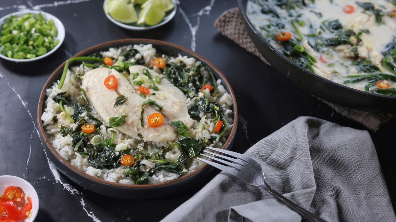 Thai-Inspired Coconut-Poached Tilapia Recipe