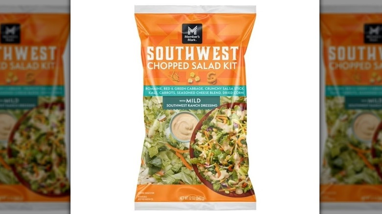 Bag of Member's Mark Southwest chopped salad kit