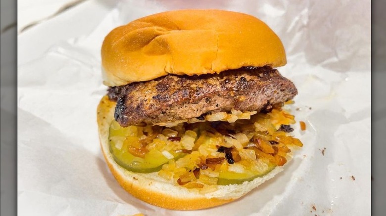 a Jucy Lucy from Matt's Bar