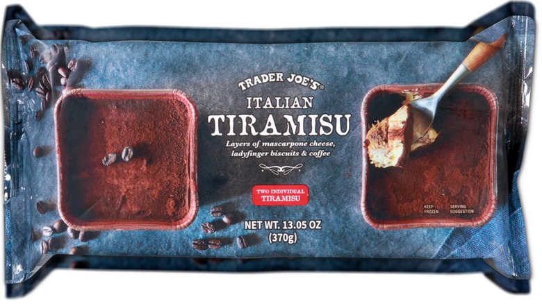pack with two individual tiramisu servings