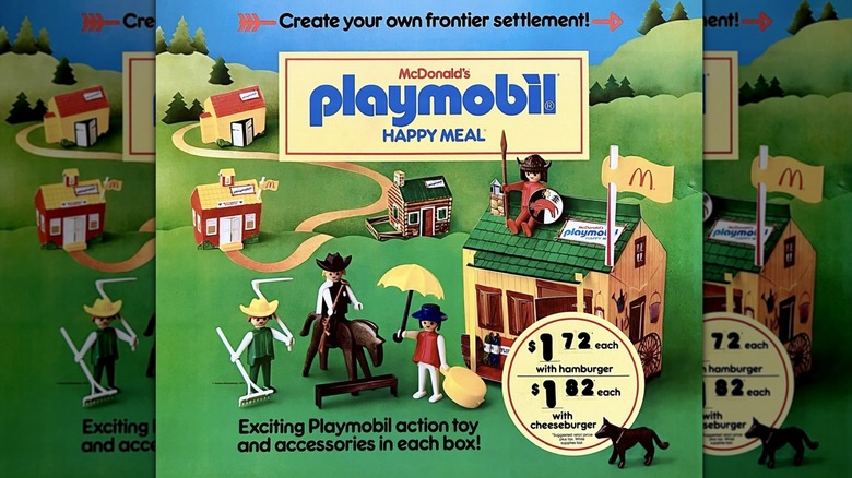 McDonald's Playmobil toy village
