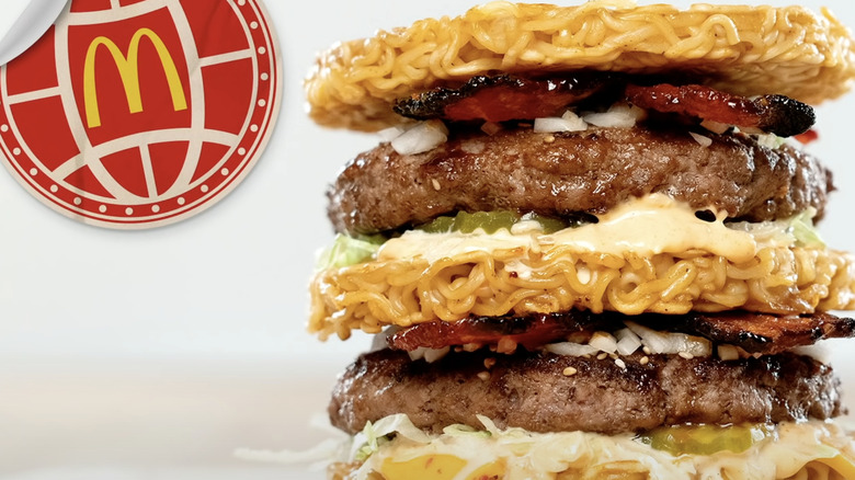 Kimchi Ramen Big Mac