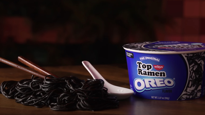 Oreo flavored pot top ramen