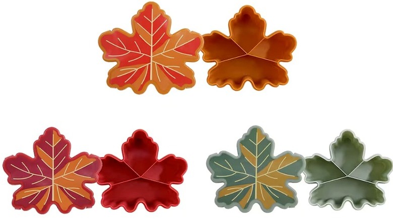 Fall leaf snackle box from Dollar Tree