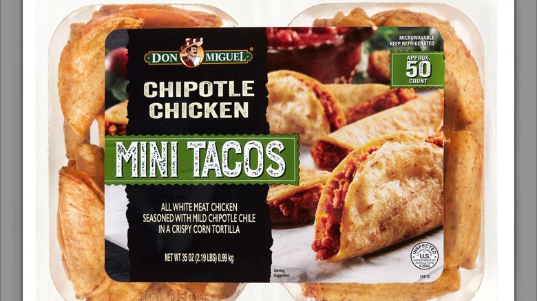 Don Miguel Chipotle Chicken Mini Tacos