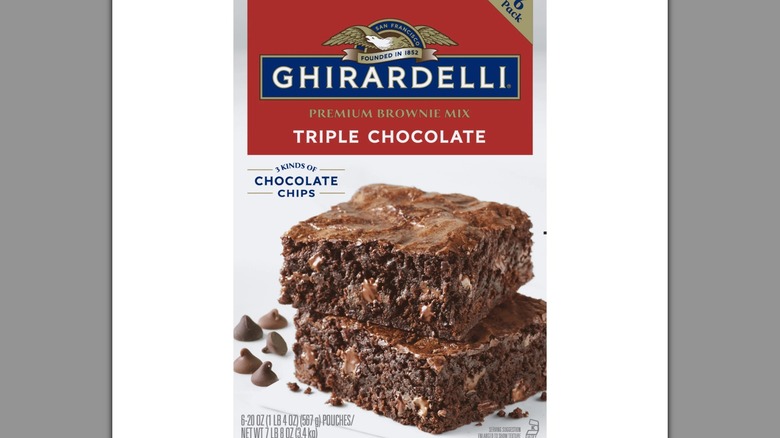 Ghirardelli's Triple Chocolate Premium Brownie Mix