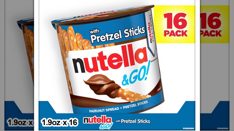 Nutella & GO! Hazelnut and Cocoa Spread With Pretzels