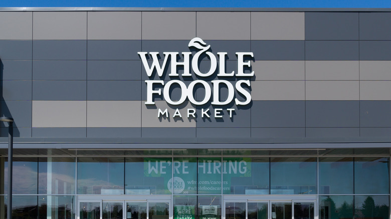 Whole Foods market sign