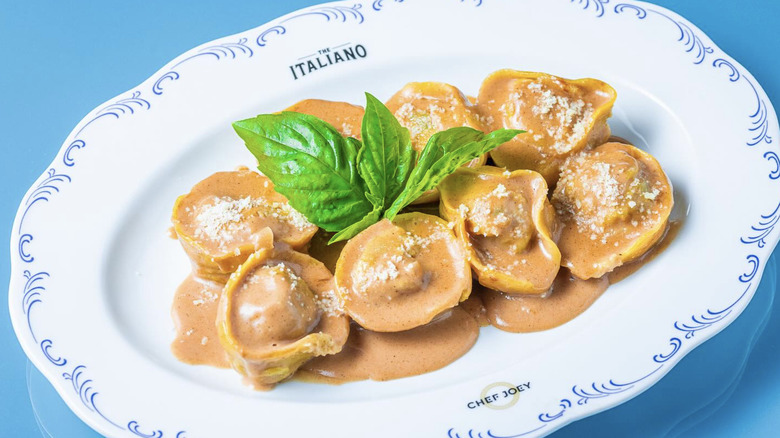 plate of tortellini from The Italiano