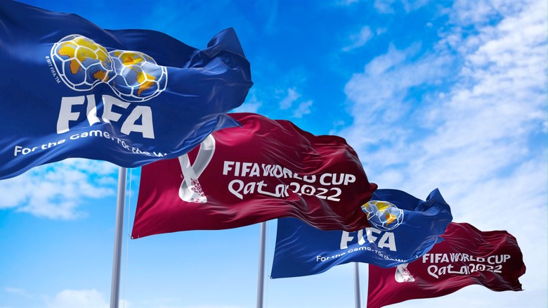 FIFA Qatar Flags