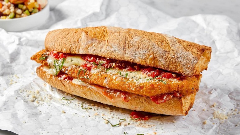 chicken parmesan sub from Nonna's