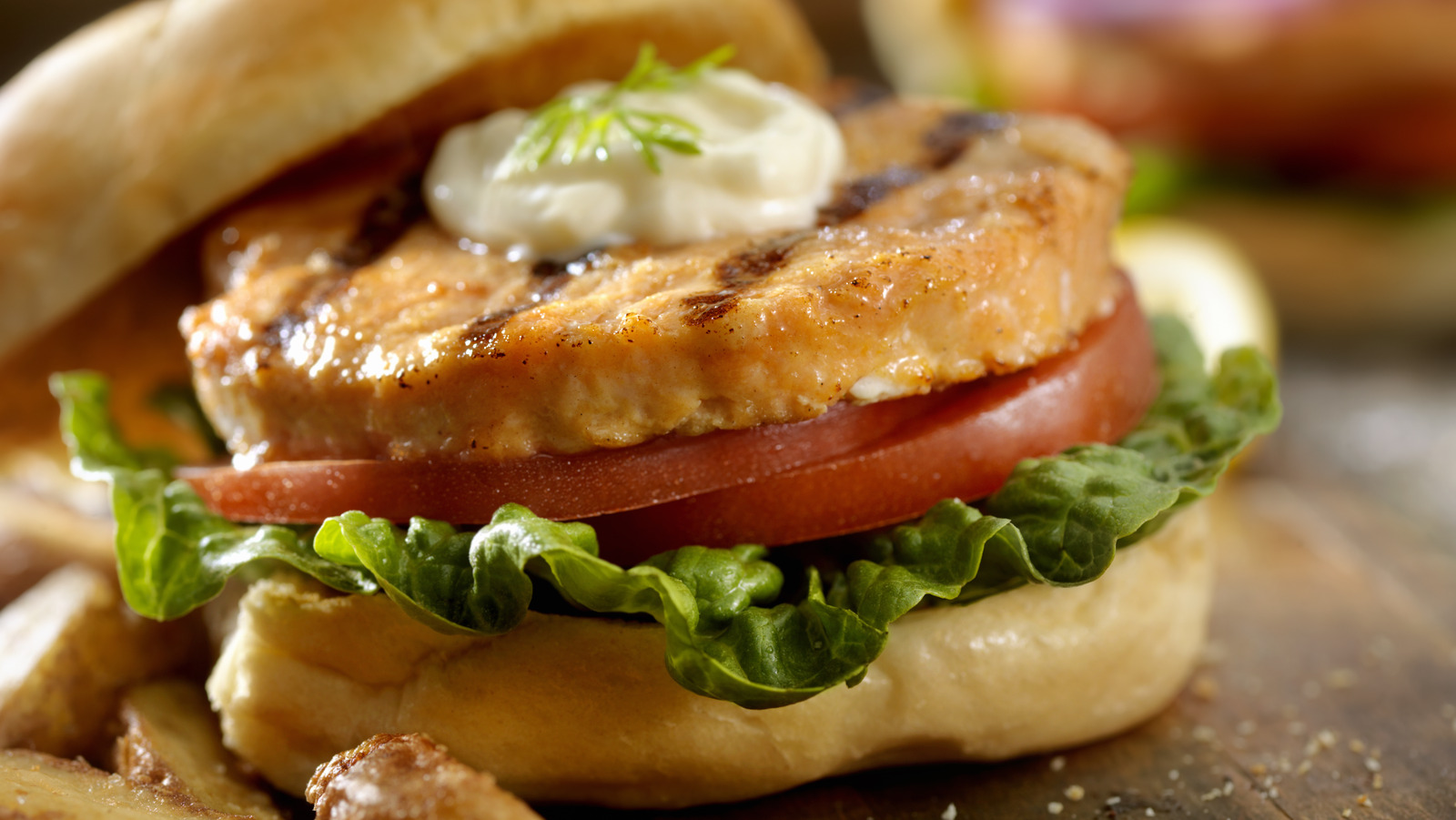The 3 Salmon Burger Made With Just 4 Aldi Ingredients