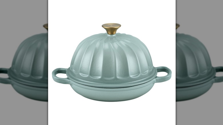 Bread oven from Aldi against white background.