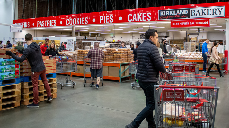 Kirkland bakery at Costco