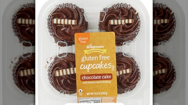 Wegmans Gluten-Free Chocolate Cupcakes, 4-Pack