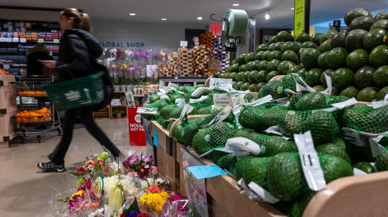 Inside of a Whole Foods Market store