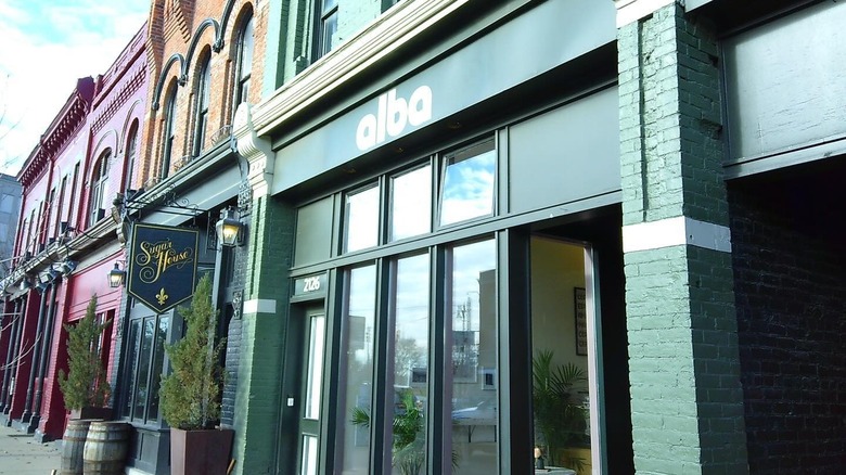 Front of a store