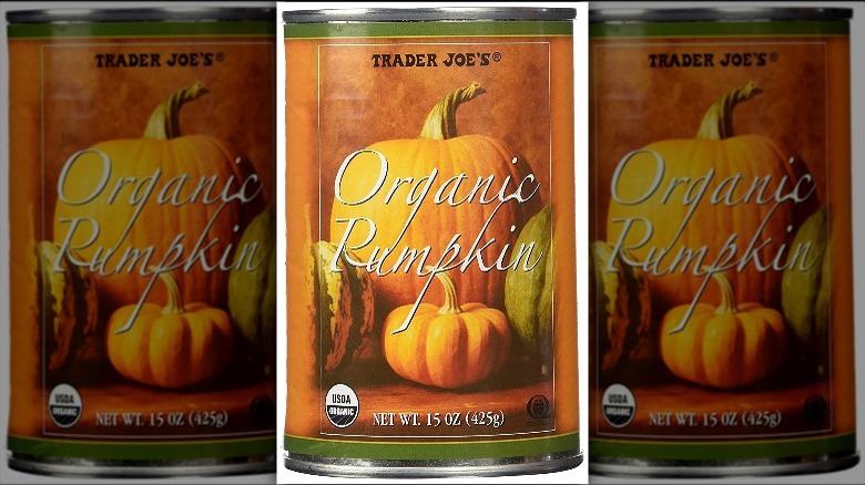   Kupiec Joe's canned pumpkin puree