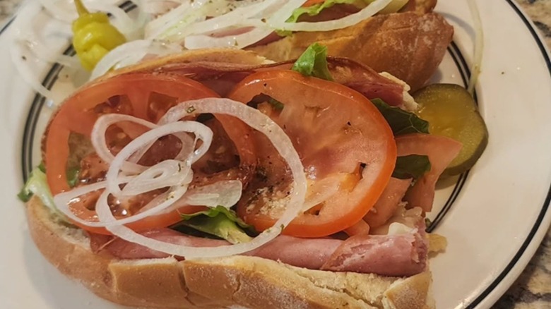 deli sandwich from Guidos