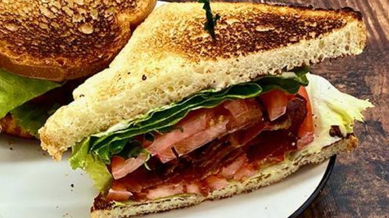 sandwich from Roasters N Toasters