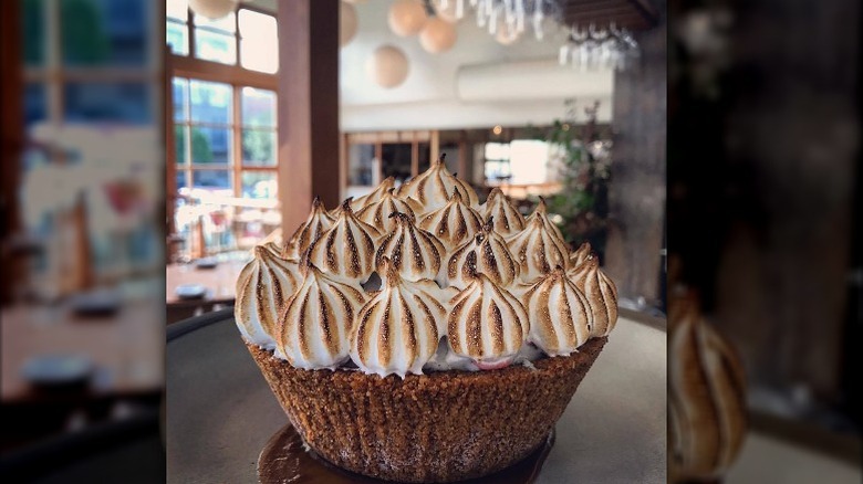 PB & J ice cream pie at Tartine's Cookies and Cream