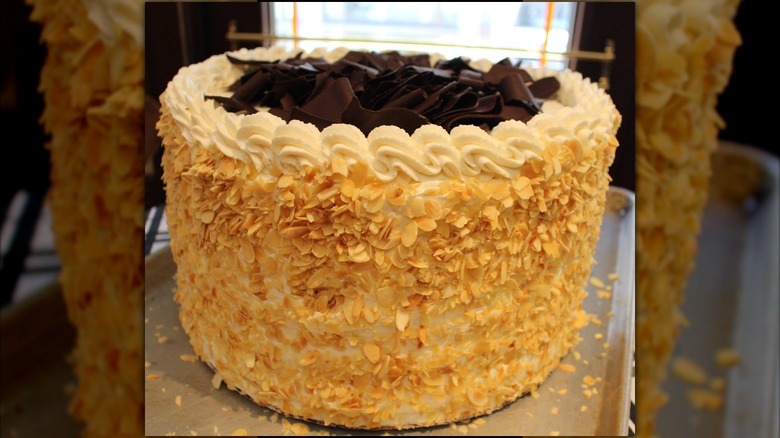 The Meaning of Life cake at Gibsons Bar & Steakhouse