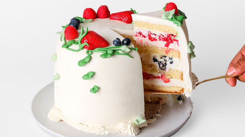 Triple Berry Cake at Sweet Lady Jane's