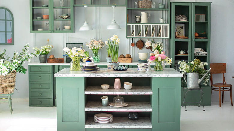 kitchen island space