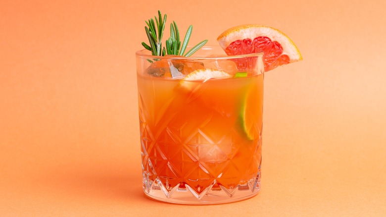 tequila with grapefruit soda